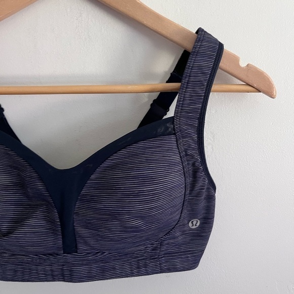 Lululemon Ta Ta Tamer Bra We Are Free From Space Deep Indigo Multi Size 34C - Picture 3 of 7